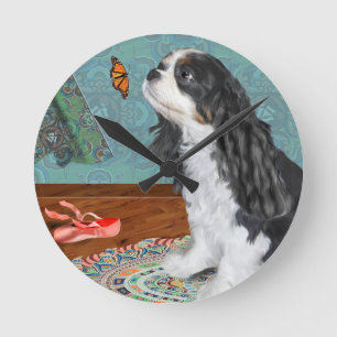 Relógio Redondo Cavalier Spaniel Wall Clock impressionante