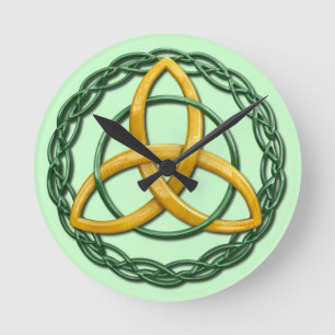 Relógio Redondo Celtic Trinity Knot