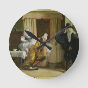 Relógio Redondo Cena de "Le Malade Imaginaire" por Moliere (1622