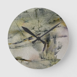 Relógio Redondo Cenas Abstratas de Outono 2