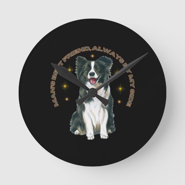 Relógio Redondo Chaveiro acrílico (Frente)