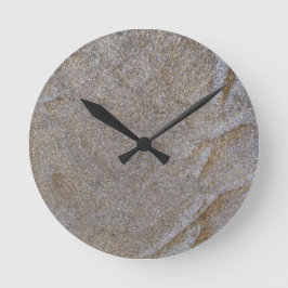 Relógio Redondo chips de latão de ouro