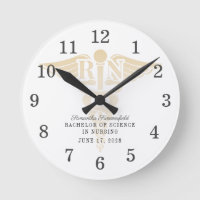 Classe de 2022 Nurse RN Caduceus Custom Graduation