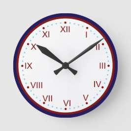 Relógio Redondo Classic and Elegant Roman Numeral