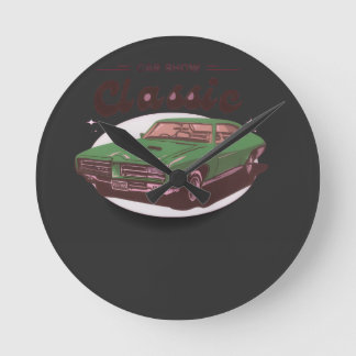 Relógio Redondo Classic Car Show