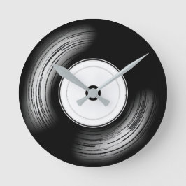 Relógio Redondo Classic Vinyul