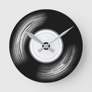 Relógio Redondo Classic Vinyul