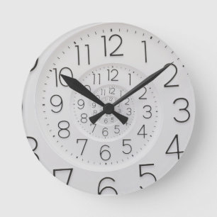 Relógio Redondo Clock Droste Wall Clock Medium