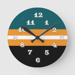 Relógio Redondo Clock marítimo do Pacífico