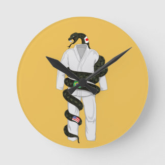 Relógio Redondo Cobra Jiu Jitsu