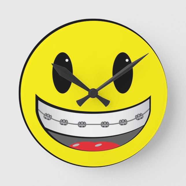 Relógio Redondo com chaves (Frente)