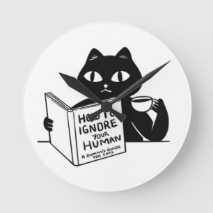 Relógio Redondo Como ignorar suas pessoas