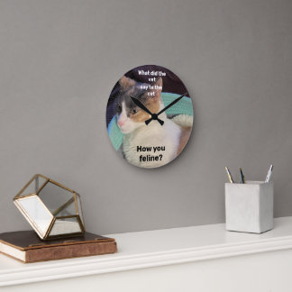 Relógio Redondo Como você se sente?