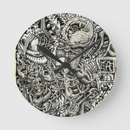 Relógio Redondo Concorrência unilateral