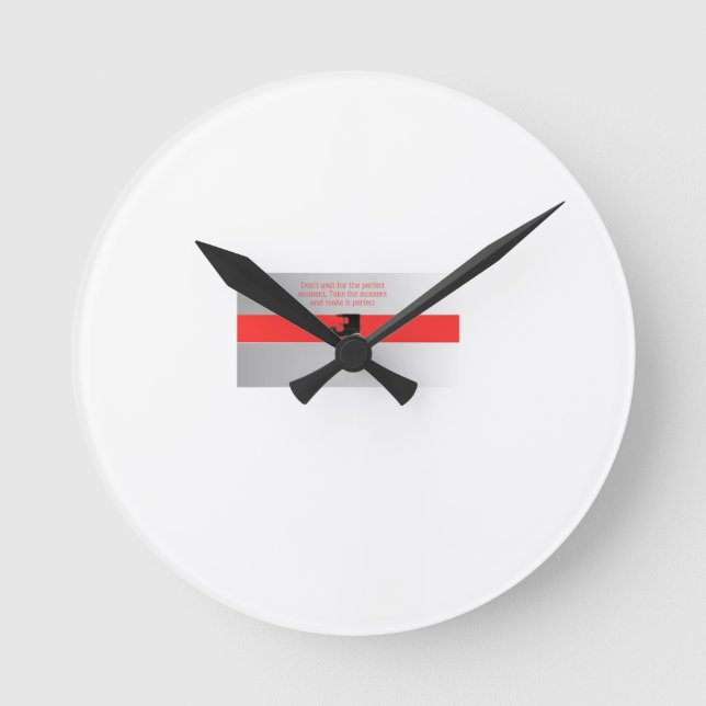 Relógio Redondo continuar crescendo (Frente)