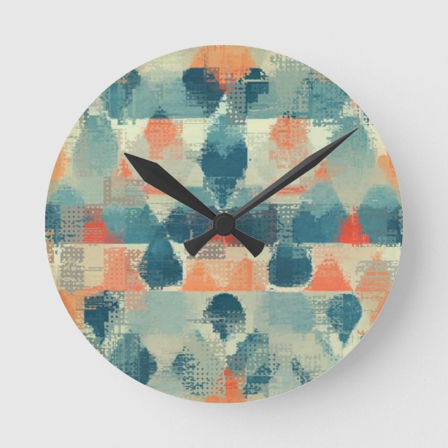 Relógio Redondo Cor (Frente)