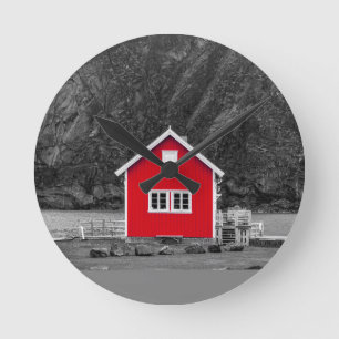 Relógio Redondo Cor Pop da Casa Vermelha