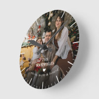 Coração de Foto de Família Personalizado Moderno p