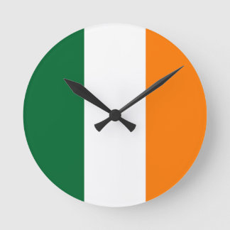 Relógio Redondo Cores Irlandesas