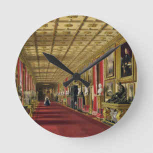 Relógio Redondo Corredor sul, castelo de Windsor, 1838