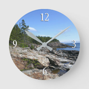 Relógio Redondo Costa da Ilha Bar no Parque Nacional Acadia