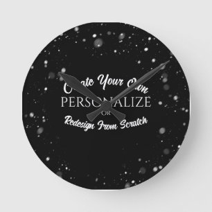 Relógio Redondo Criar um personalizado personalizado