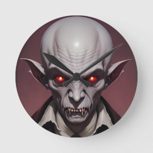 Relógio Redondo Crimewave Nosferatu