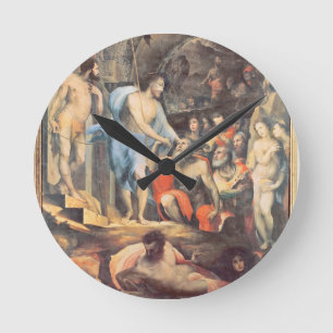 Relógio Redondo Cristo no limbo, c.1530-35 (painel)