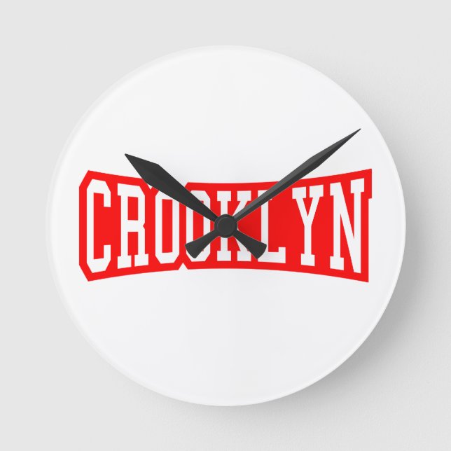 RELÓGIO REDONDO CROOKLYN, NYC (Frente)