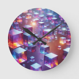 Relógio Redondo Cubus 