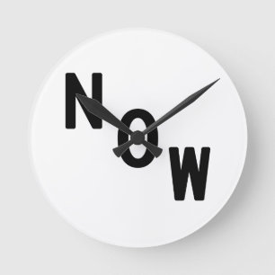 Relógio Redondo Custume cronometra agora