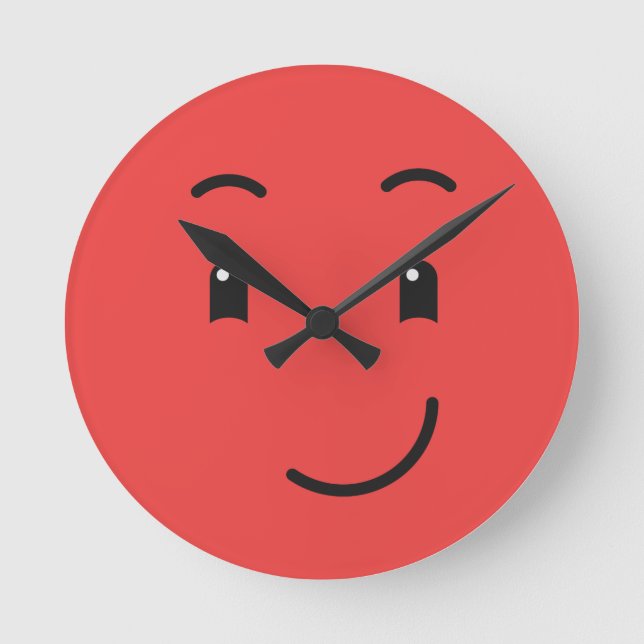 Relógio Redondo Cute wall clocks (Frente)