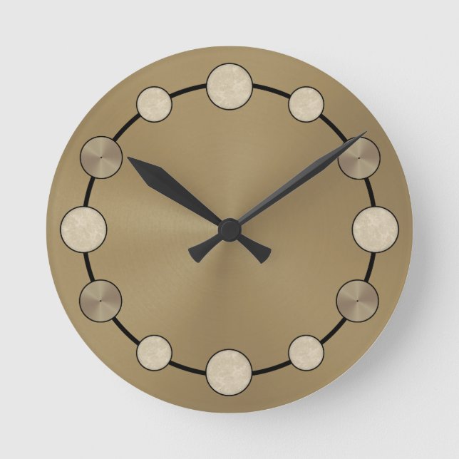 Relógio Redondo Cymbals Musical do Drummer do Rock & Roll Snare Dr (Frente)