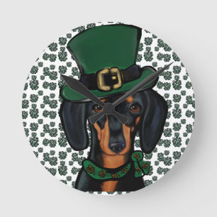 RELÓGIO REDONDO DACHSHUND          