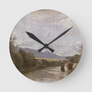 Relógio Redondo Dardagny, manhã, c.1853 (óleo em canvas)