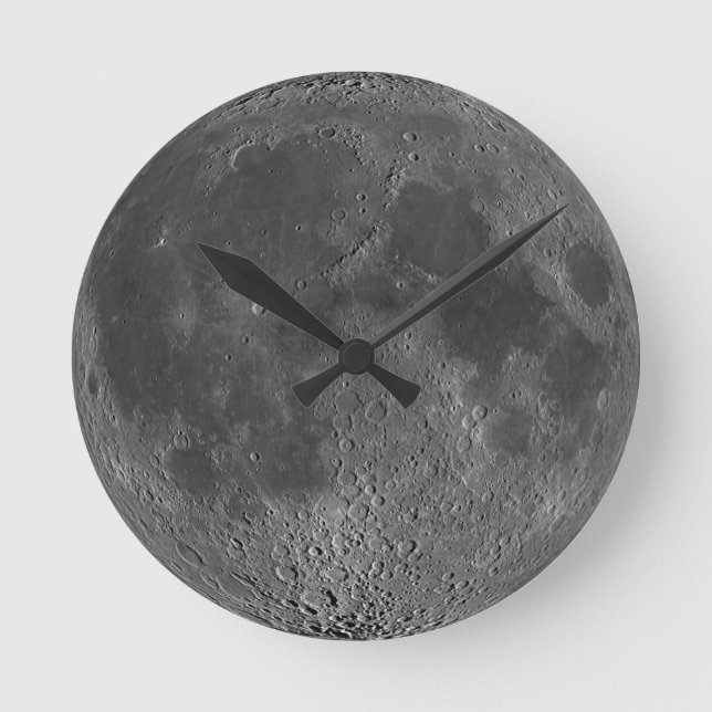 Relógio Redondo Dark side of the Moon clock (Frente)