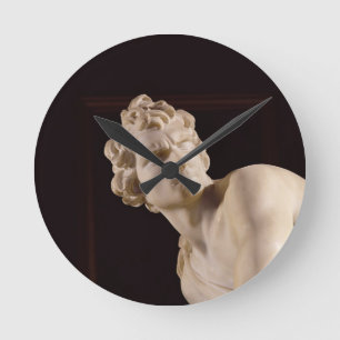 Relógio Redondo David, 1623-24 (marble) (detail)