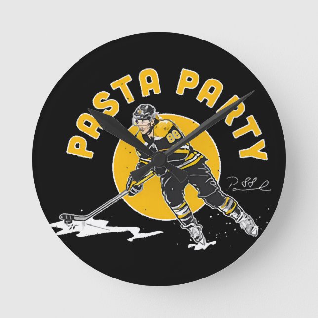 Relógio Redondo David Pastrnak (Frente)