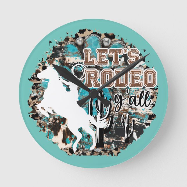 Relógio Redondo Decor Ocidental (Frente)