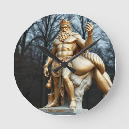 Relógio Redondo Der größte Held aller Zeiten – Herkules in Gold