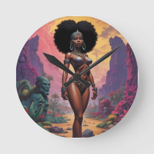 Relógio Redondo Descarregado Pelo Que Foi - Ken Gage Art