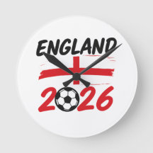 Design de Fã de Futebol Inglaterra 2026, Cruz e Fu