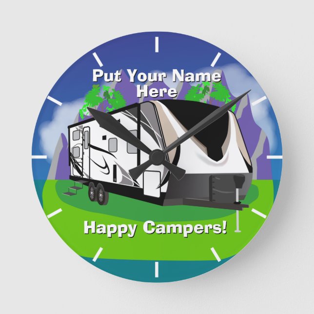 Relógio Redondo design de Imagens 2400BH (Frente)