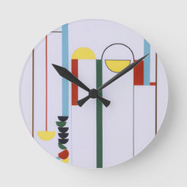 Relógio Redondo Design in Motion Round Clock