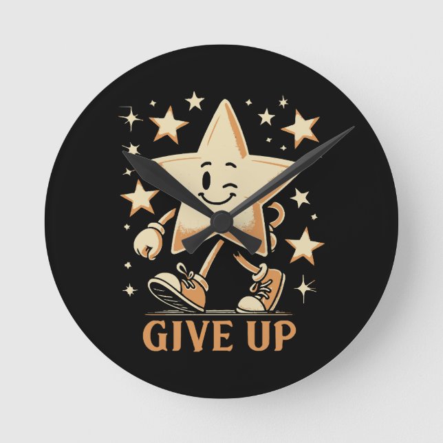 Relógio Redondo Desistir (Frente)