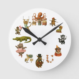 Relógio Redondo Dingaling Bros Circus acts