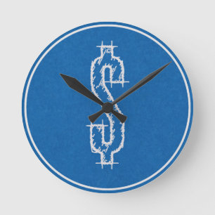 Relógio Redondo Dinheiro do fazer