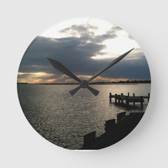 Relógio Redondo Docas (Frente)