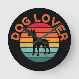 RELÓGIO REDONDO DOG LOVER