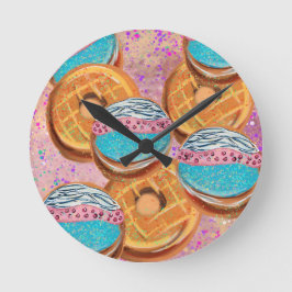 Relógio Redondo Donuts